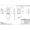 Visipak Thermoform-CLAMSHELL-#401-8.250-4.938-5.563-2.250-1.375-0.020-CLEAR, 300PK 401TF - alternate 2